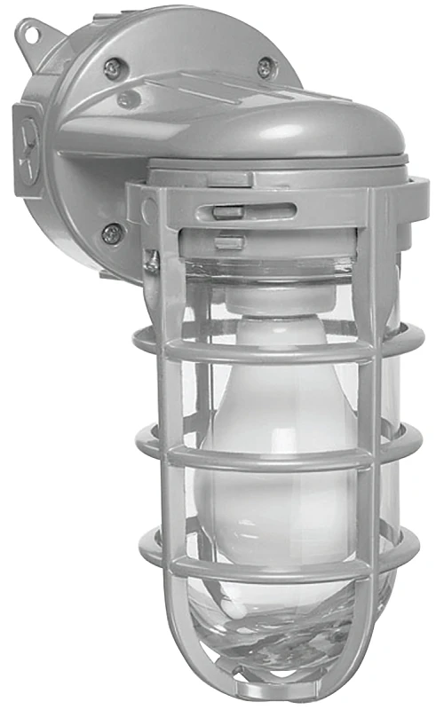 Mcl150w Weatherproof Wall Mount Light Fixture, 150 Watt, Includes Junction Box
