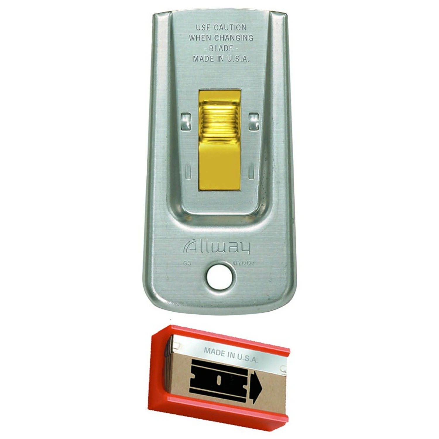 Tools Gs Retractable Safety Glass Scraper With Steel Blade