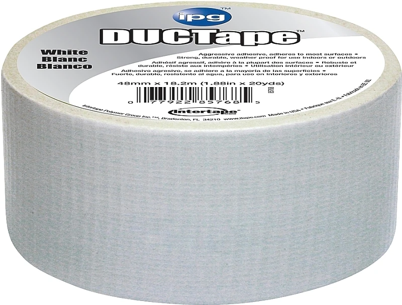 Jobsite 1.88 In. X 20 Yd. White General Purpose Duct Tape