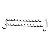 Tie And Belt Rack, White, 15 In L X 3.5 In H, Model #805100