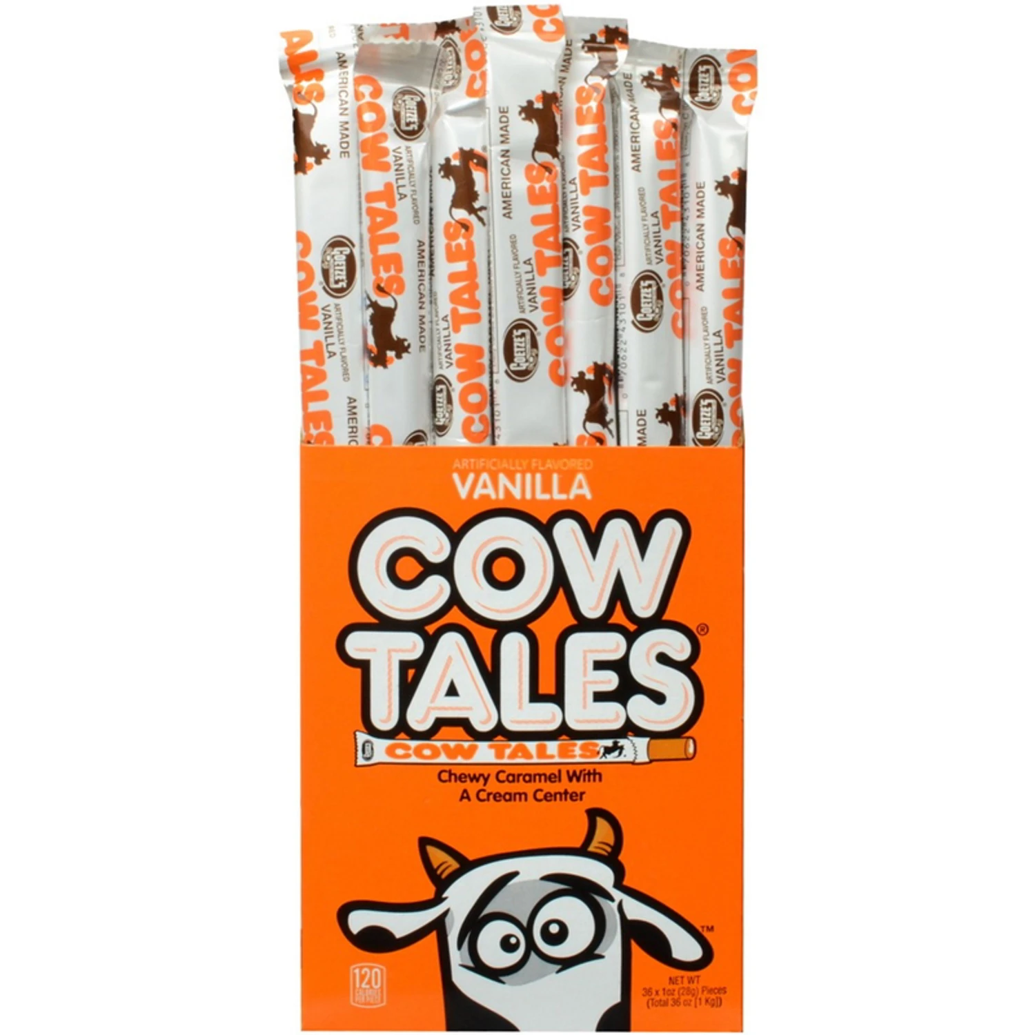 Goetze Candy Caramel Cow Tales 1 oz.