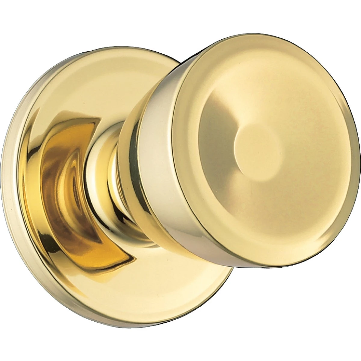 Polished Brass Hall & Closet Door Knob Gac101 B3 Ms 6lr1