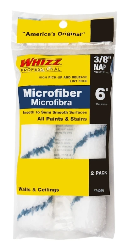 Xtra Sorb 6 In. X 3/8 In. Microfiber Roller Cover (2-pack) For All Paints