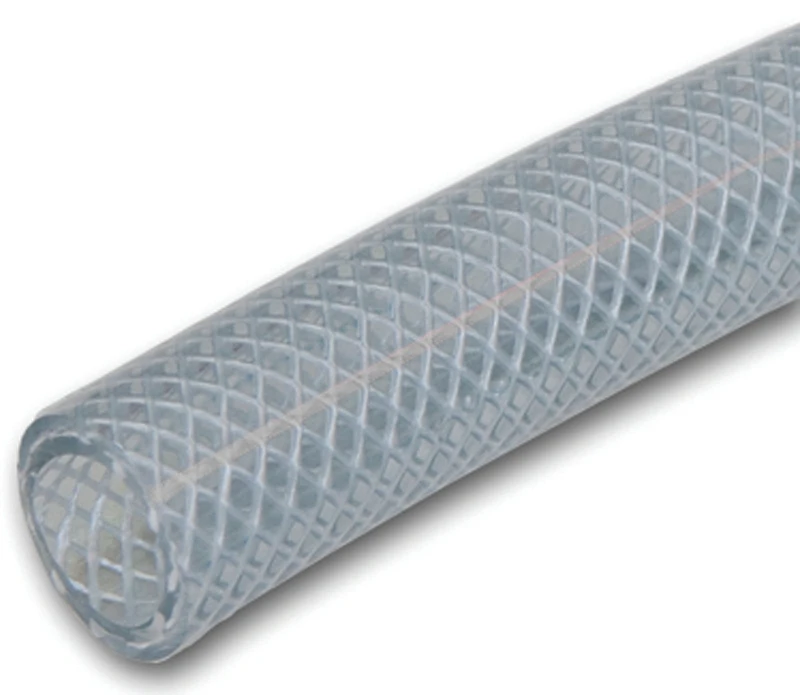 PVC Tubing, Clear, 1/2 In. ID x 3/4 In. OD x 100 Ft.