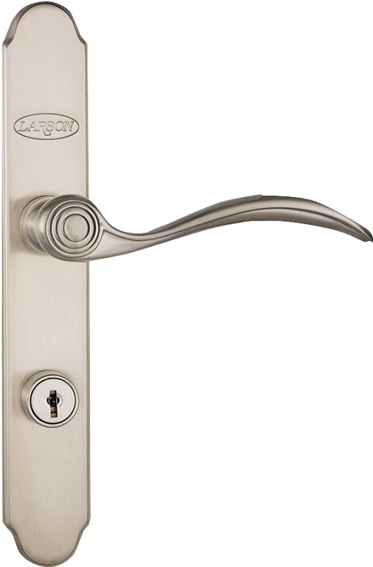 Larson QuickFit 20297817 Storm Door Handleset, Brushed Nickel