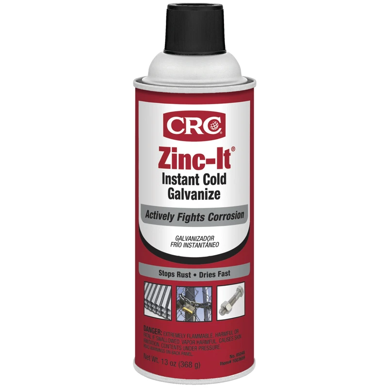 Cold Galvanizing Coating, Matte Gray, 13 oz.