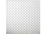 Diamond Plate Sheet Metal, .063 Gauge, 24 x 24 In.