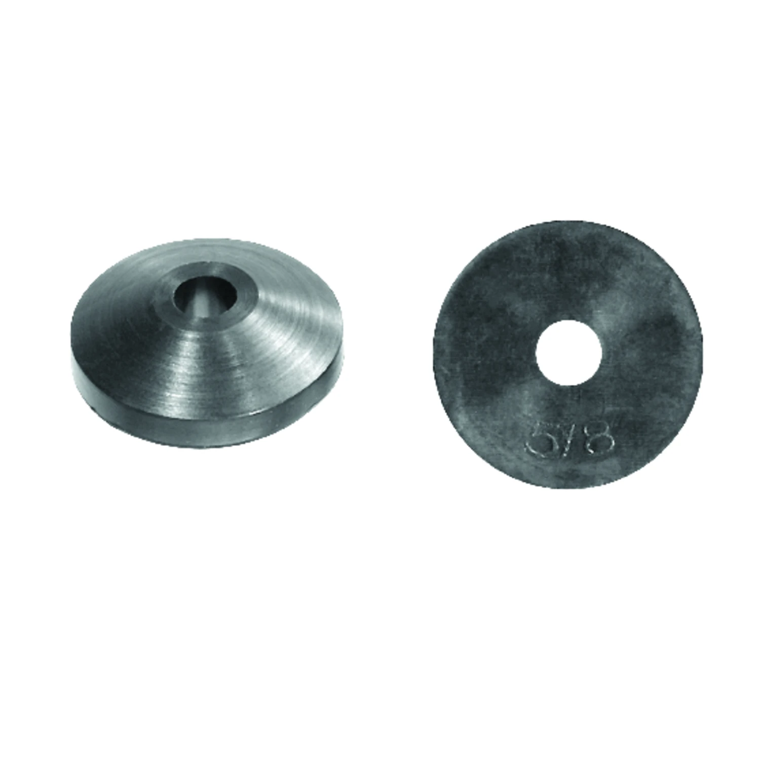35099b 5/8 In. Beveled Faucet Washer, Neoprene Rubber, Black, 1 Pk