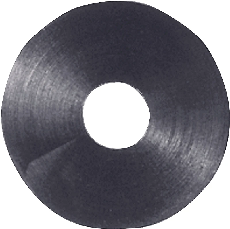 35067b 21/32 In. Black Neoprene Flat Faucet Washer, 3/8 In. Id, 1 Pk