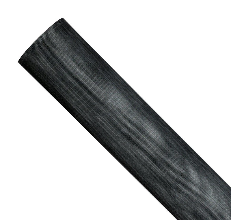 Window Screen Cloth, Charcoal Aluminum, 60 In. x 100 Ft.