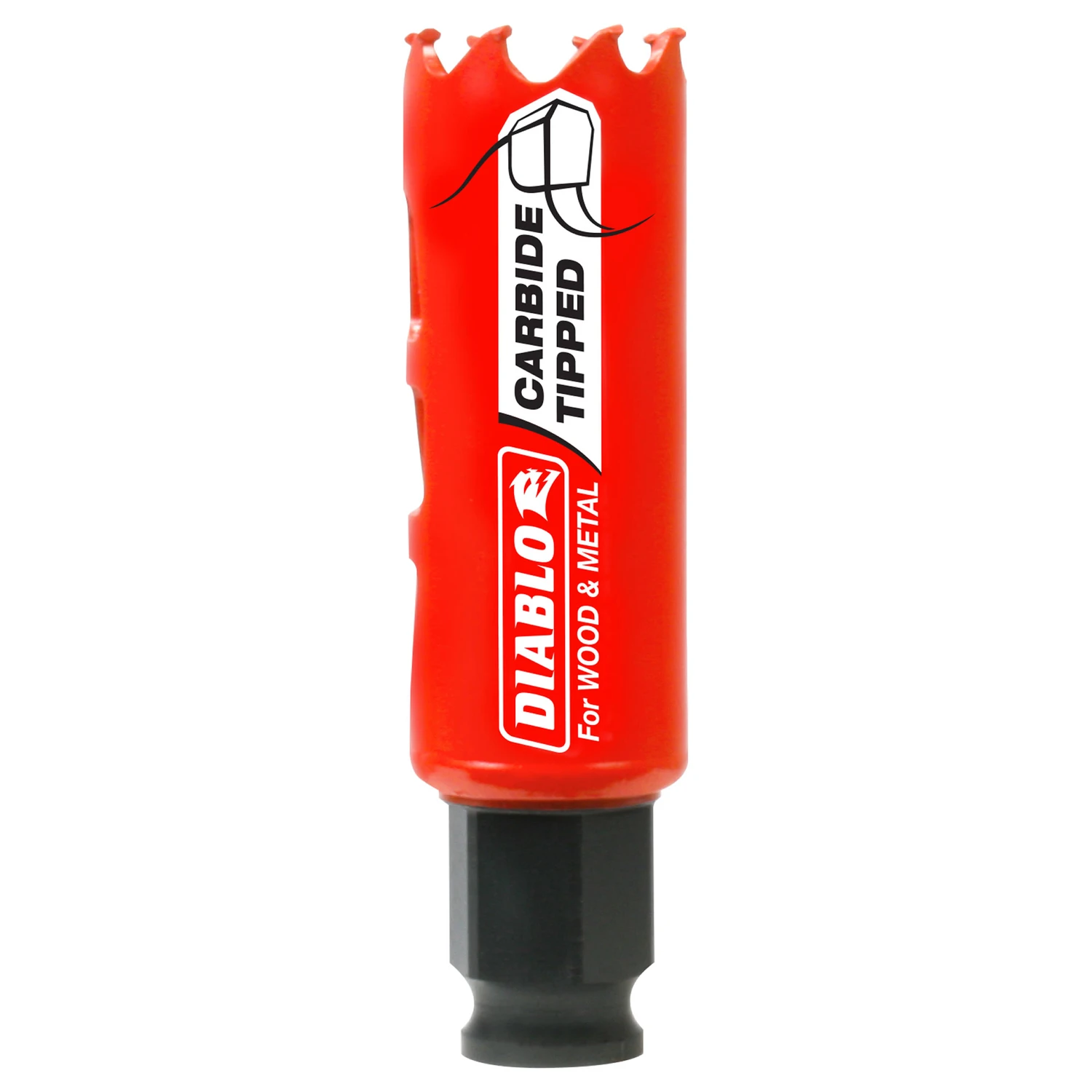 Diablo DHS1000CT Hole Saw, Carbide-Tipped, 1 x 2-3/8-In.