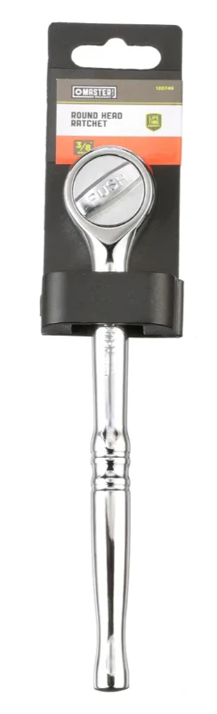 Crw6 3/8-inch Drive 72 Tooth Quick Release Ratchet With Polished Handle