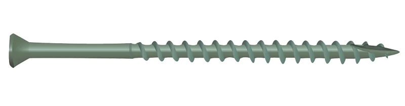 0346100 #7 X 1-5/8 In. Trim Head Star Drive Deck Screws, 100 Pk, Protech-coated