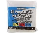 FPC 298432 All Purpose Stik Mini Glue Sticks-.28 in. x 4 in. 100-Pkg