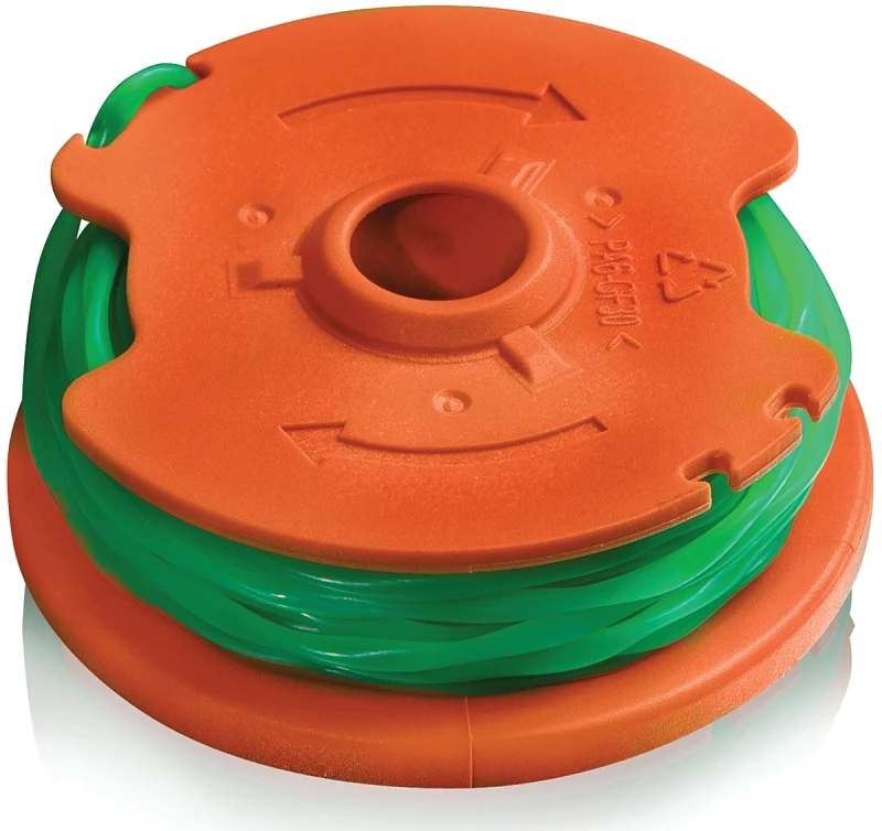 Wa0014 Replacement Trimmer Spool With 20 Ft Co-polymer Nylon Line, 0.080 In Diameter