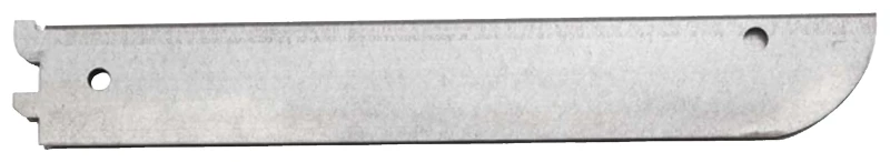 Bk-0102-14 Galvanized Steel Double Shelf Bracket, 14 In Length