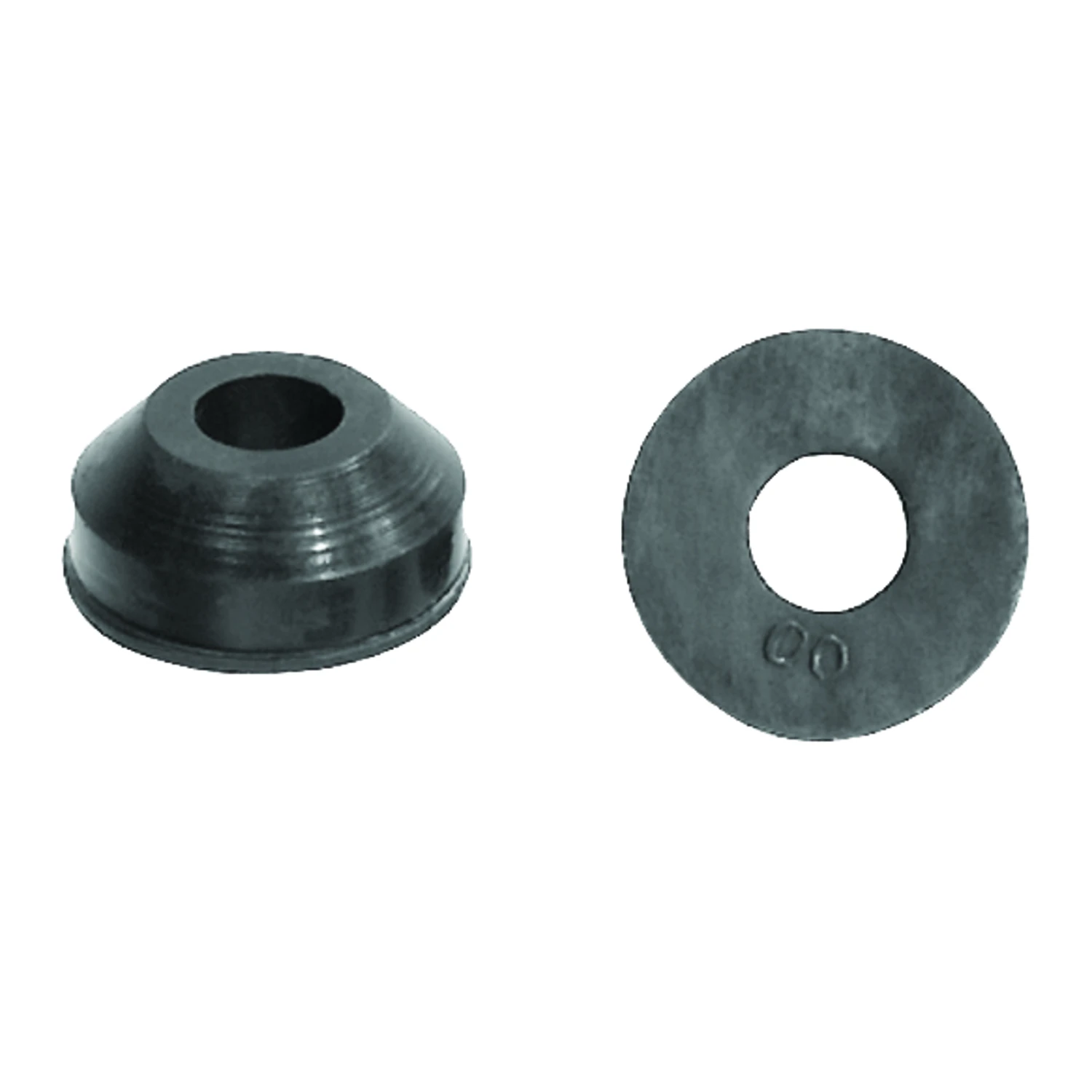 35090b 1/2 In. Black Beveled Faucet Washer, Neoprene Rubber, 1 Pk
