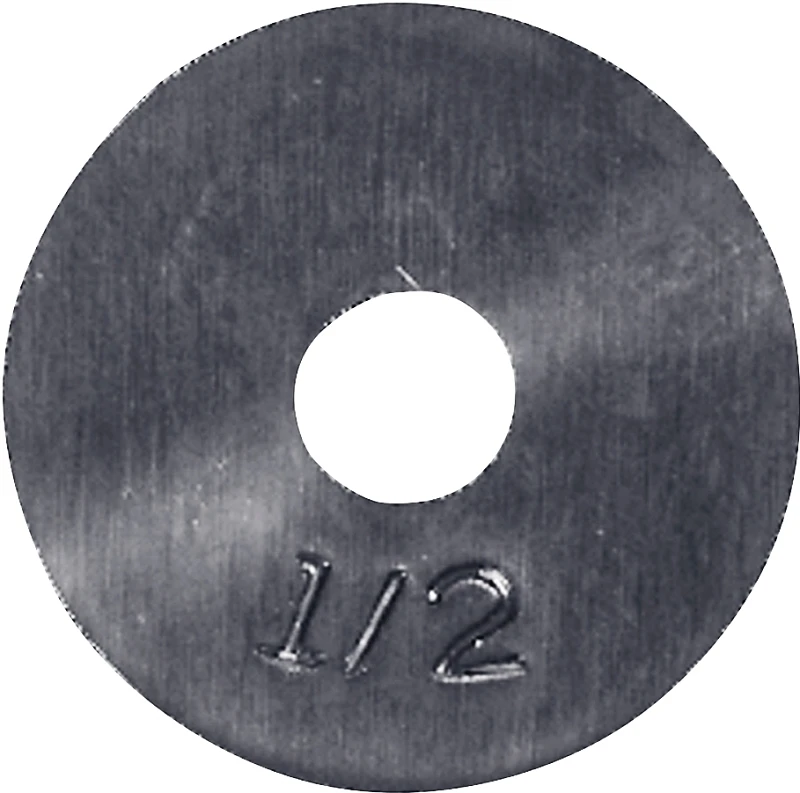 35069b 1/2 In. Dia. Neoprene Flat Faucet Washer, 3/4 In. Od, 1 Pk
