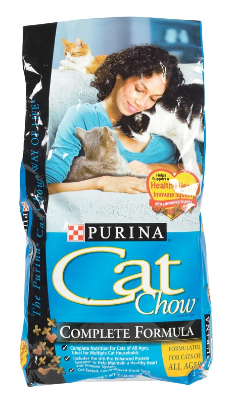 Dry Cat Food, Complete, 6.3 Lb Bag