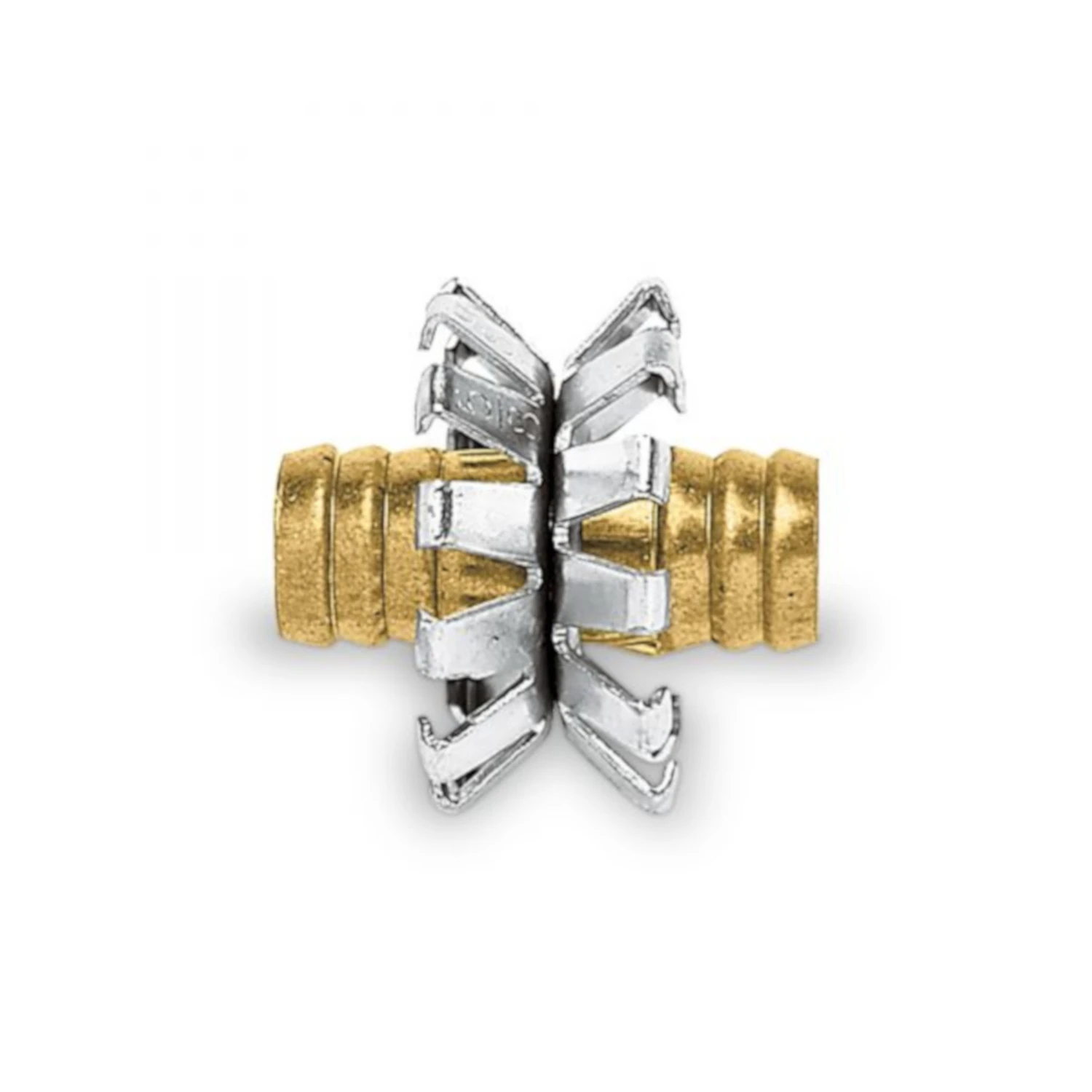 Heavy-duty Brass Clinch Hose Mender, 5/8 Inch, Model 805854-1001