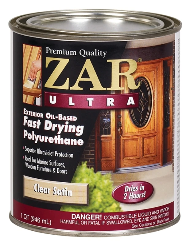 Exterior Polyurethane UV, Oil Base, Satin, Qt.