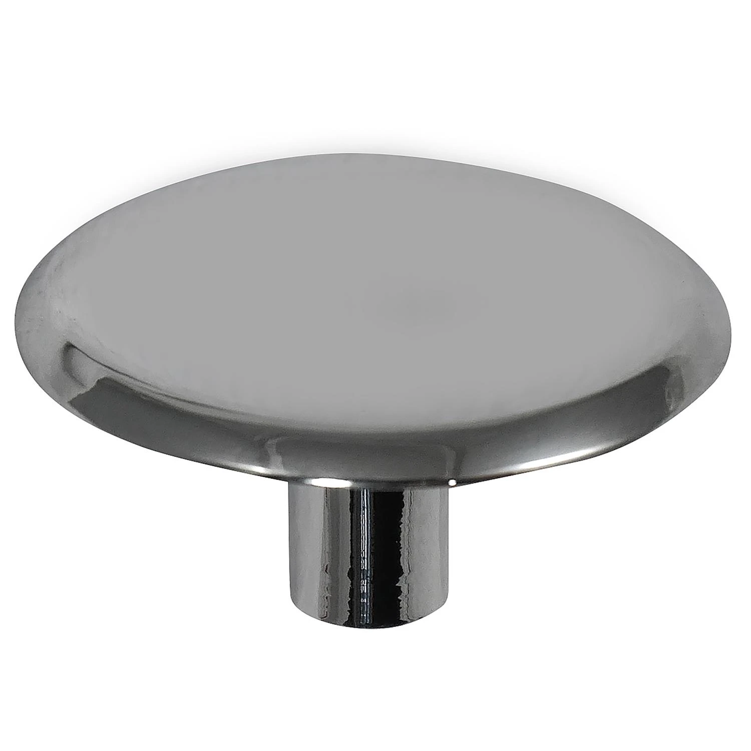 Modern Standards Round 1.5 In. Dia. Polished Chrome Cabinet Knob 1 Pk