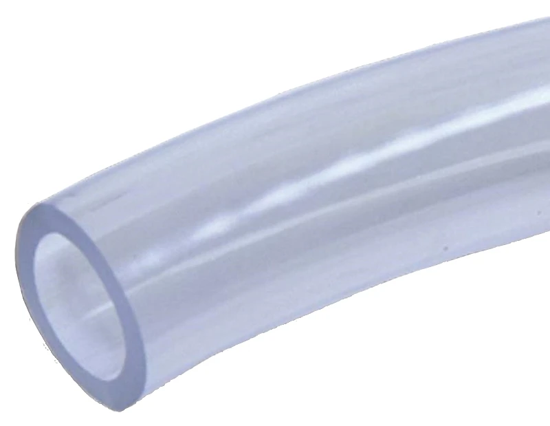 PVC Tubing, Clear, 1/8 x 3/16 In. x 100 Ft.
