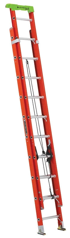 20-Ft. Extension Ladder, Fiberglass, Type 1A, 300-Lb. Load Capacity