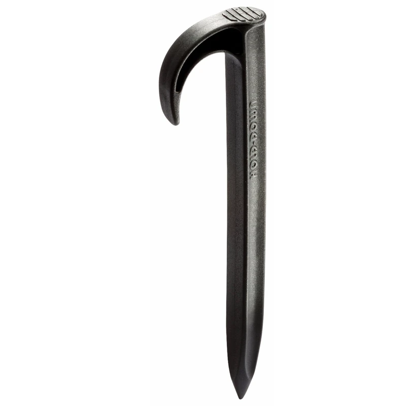 Ps50-1s 1/2 In. Plastic Tubing Stake, 6 In. Long, Black, Pack Of 70