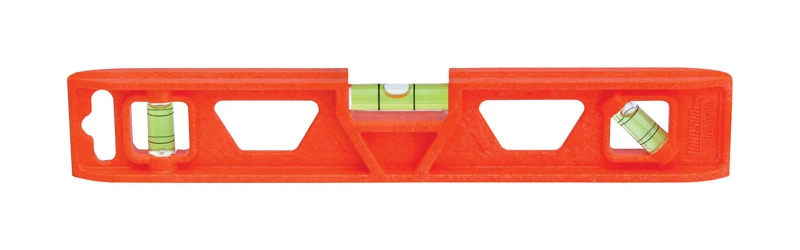 3-Vial Torpedo Level, 9 In.