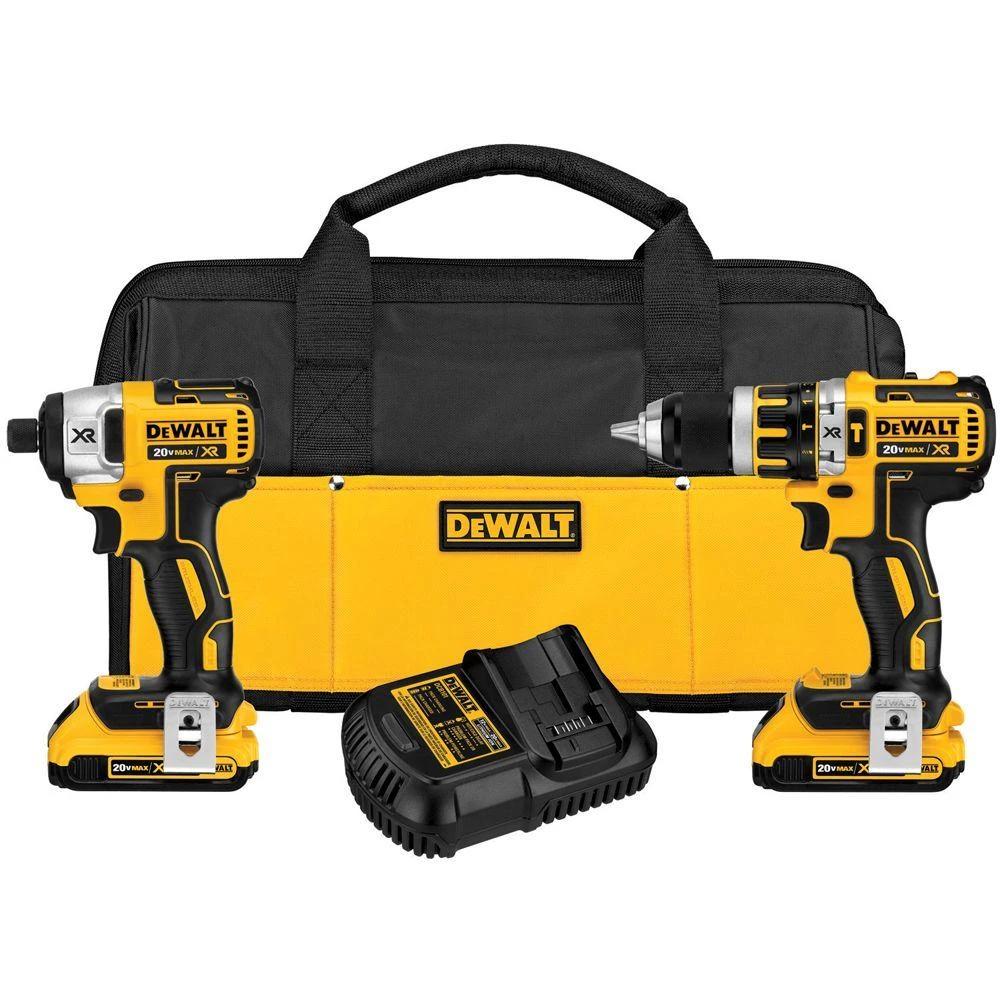 20-volt Max Xr Lithium-ion Cordless Compact Brushless Hammer Drill/impact Driver Combo Kit