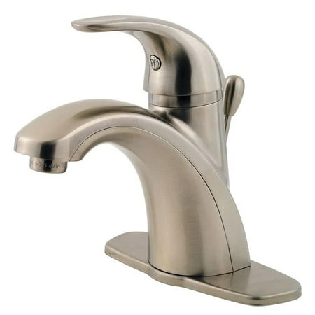 F-042-prkk Parisa Brushed Nickel Single Control Bathroom Sink Faucet