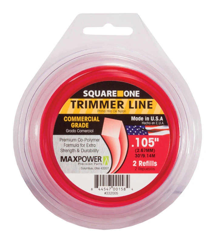 Square One Commercial Grade 0.105 In. Diameter X 30 Ft Length Trimmer Line