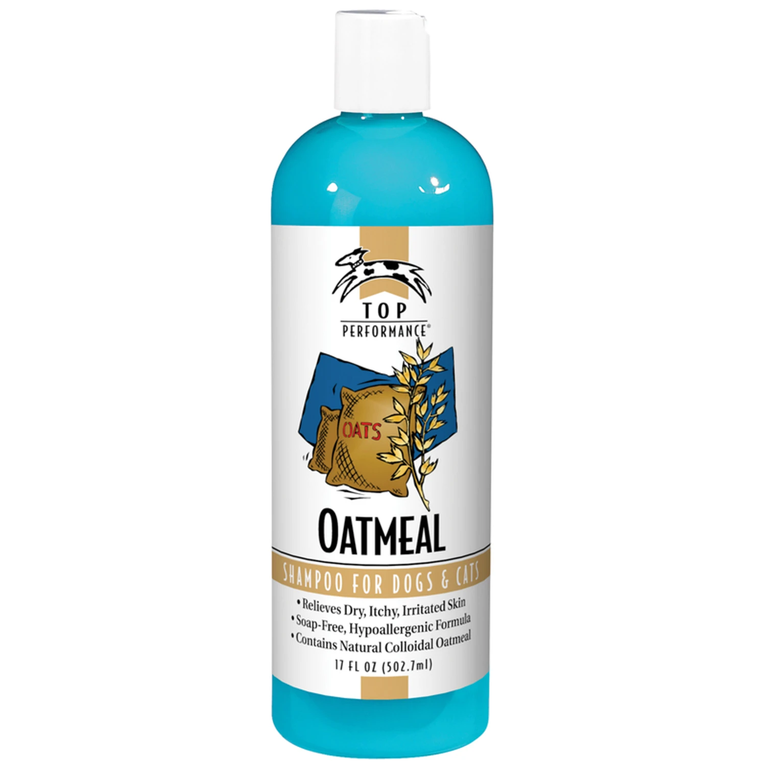 Tp564-17 Oatmeal Shampoo For Dogs & Cats, 17 Oz, Blue, 1 Pk