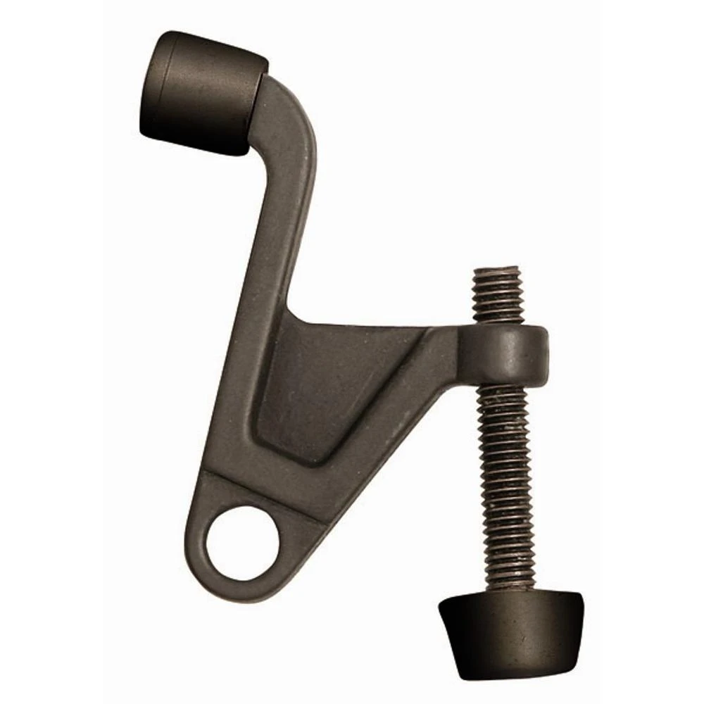 2-1/4 In. X 2-1/8 In. Oil-rubbed Bronze Jumbo Hinge Pin Door Stop