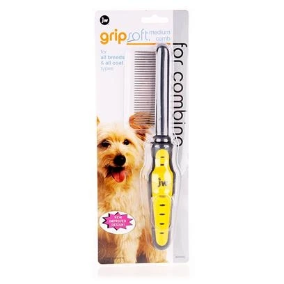 Jw Gripsoft Medium Comb For Dogs - Model 65020