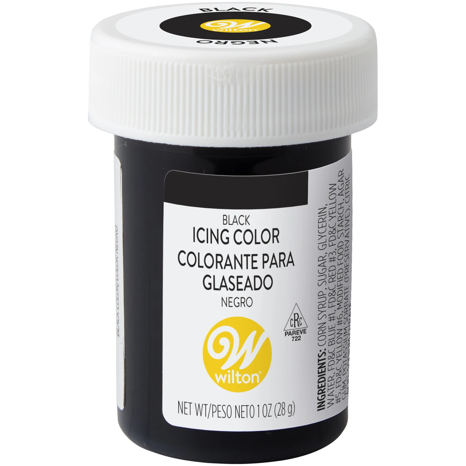 Wilton W610-981 Icing Colors 1 Ounce-Black