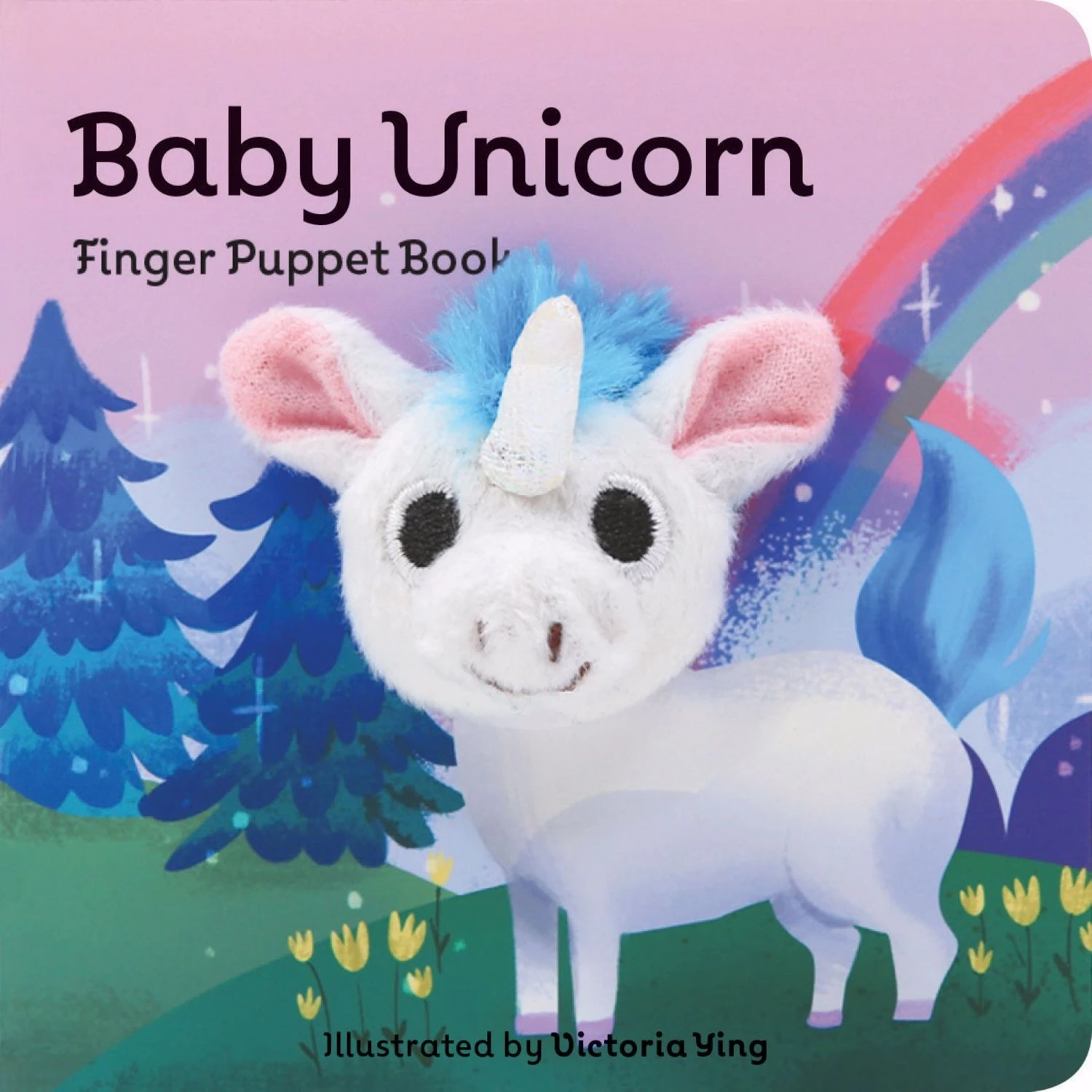 Baby Unicorn Finger Puppet Board Book With Plush Puppet