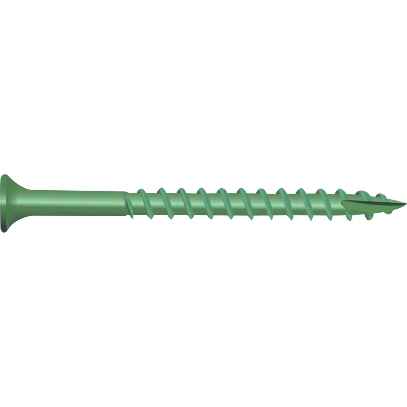 #7 X 1-1/4 In. L Bugle Head Star Drive Deck Screws 350 Pk, Carbon Steel
