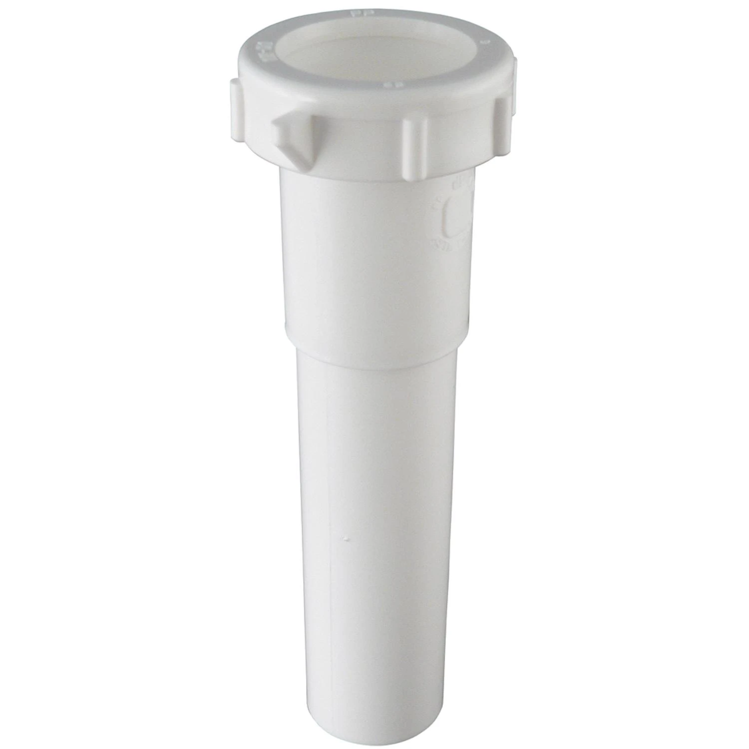 Pp944w 1-1/4 X 1-1/4 In Slip-joint Plastic Extension Tube, 6 In Length