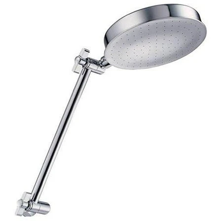 D461045 6-inch Chrome Downpour Showerhead With 9-inch Adjustable Extension Arm