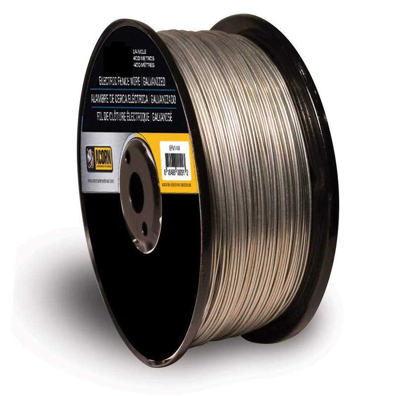 Efw1912 Electric Fence Wire, 19 Gauge, Metal Conductor, 1/2 Mile Length