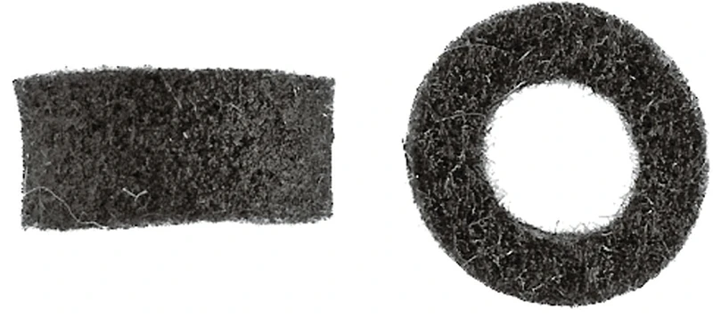 35231c Bonnet Packing No.95, 11/16 In Od X 3/8 In Id X 5/16 In Thick, Felt Cloth