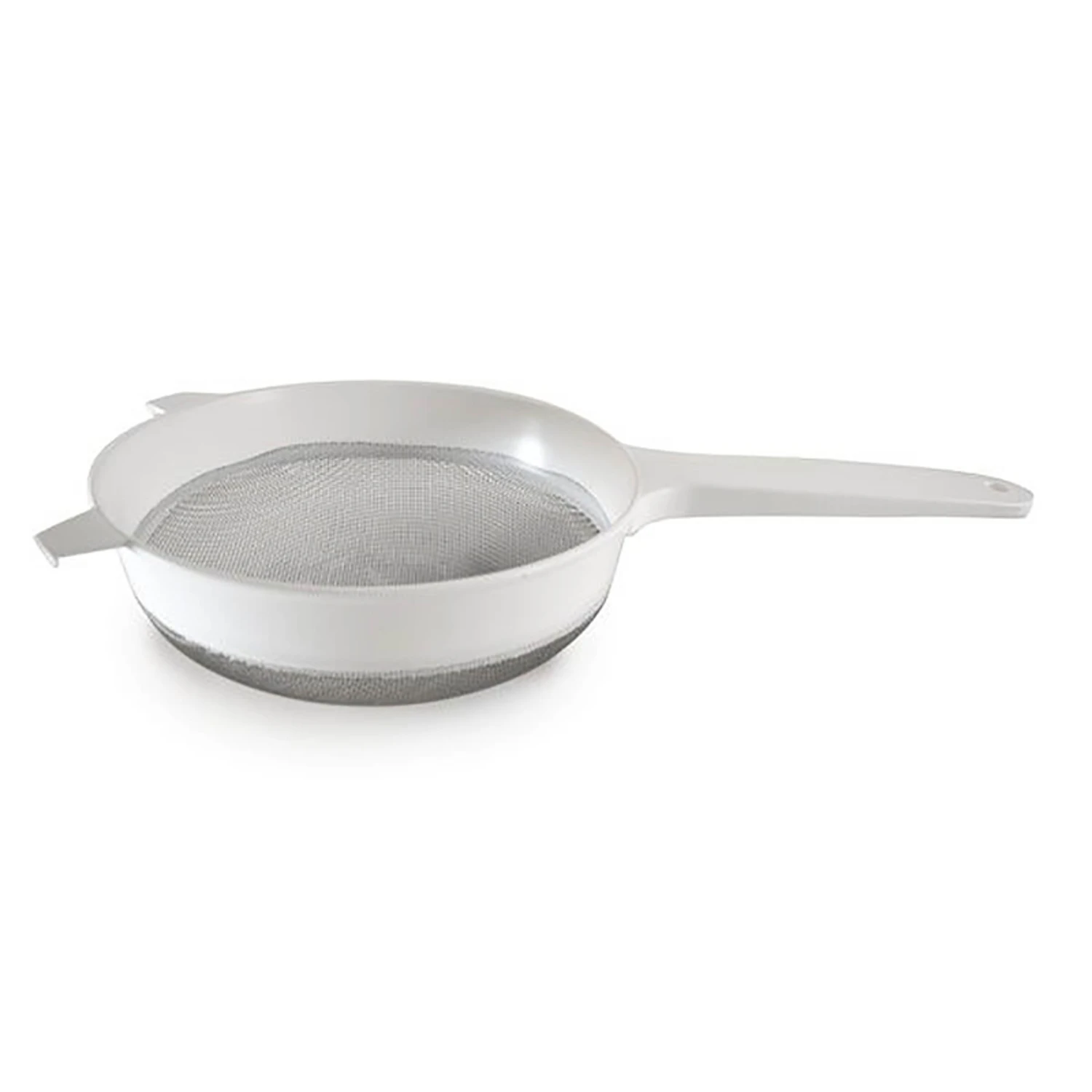 2138 Stainless Steel Strainer, 8-1/2 Inch Diameter With Plastic Handle