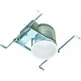 Thomas 6 In. New Construction IC/Non-IC Rated White Recessed Light Kit (4-Pack)