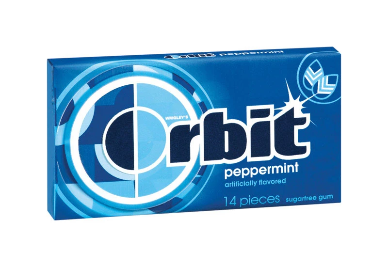 Orbit Gum Peppermint 12 Count