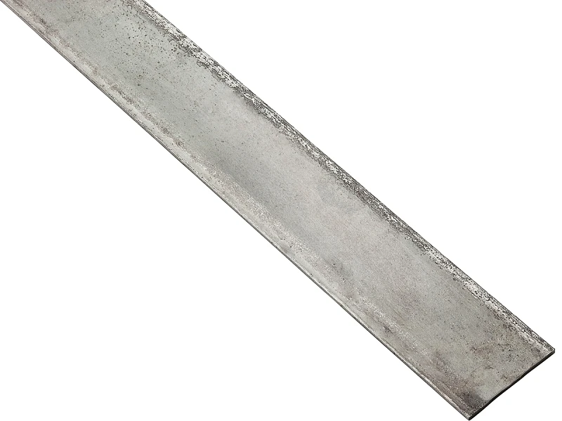 Flat Bar, Plain Solid Steel, 2 x 48 x 1/8 In.