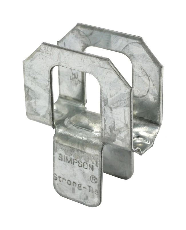 Psca 15/32 Plywood Panel Sheathing Clip, 20 Ga, 250 Pk
