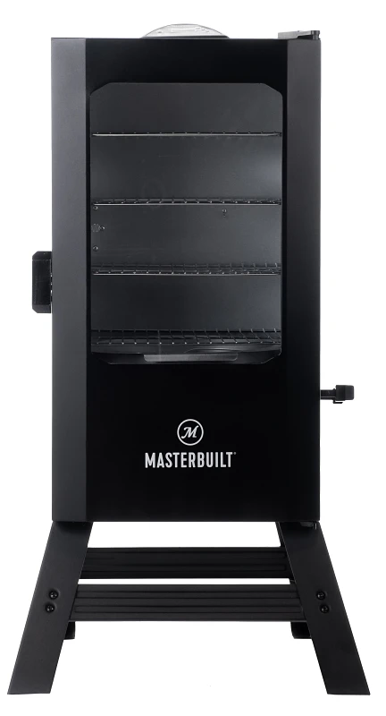 30 In. Vertical Black Digital Electric Smoker With Four Racks