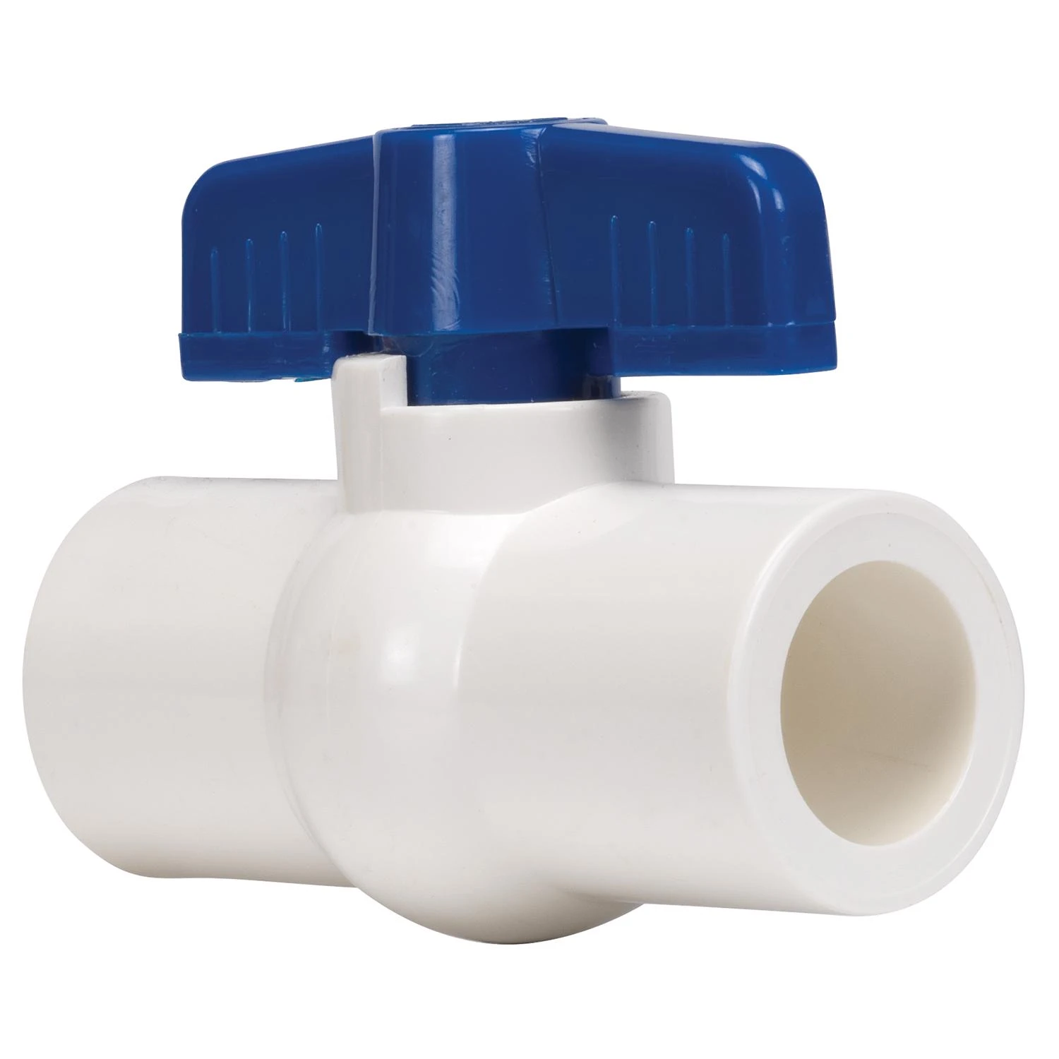 1/2 In. X X 1/2 In. S Pvc Quarter Turn Ball Valve